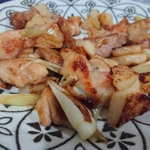 ごはんがススム☆鶏肉と長芋のバター醤油炒め